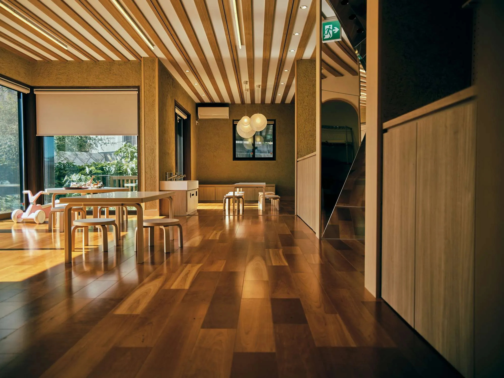 Children engaged in inquiry activities in the classroom